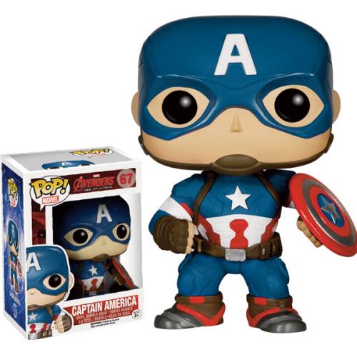 Figurine Funko Pop Marvel Avengers 2 Captain America 9 cm État correct reconditionné disponible sur Fnac