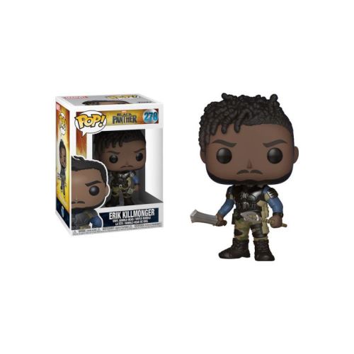 Figurine Funko Pop Marvel Black Panther Erik Killmonger 10 cm État correct Marvel reconditionné disponible sur Fnac | Dero
