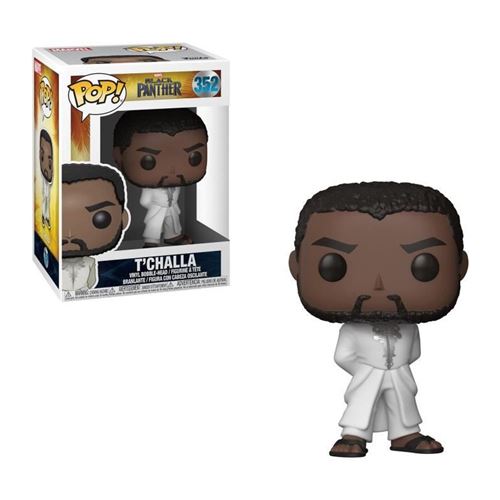 Figurine Funko Pop! Marvel - Black Panther: T'Challa Robe blanche 31287 État correct Funko reconditionné disponible sur Fnac
