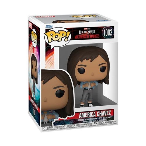 Figurine Funko Pop Marvel Doctor Strange in the Multiverse of Madness America Chavez État correct Funko reconditionné disponible sur Fnac