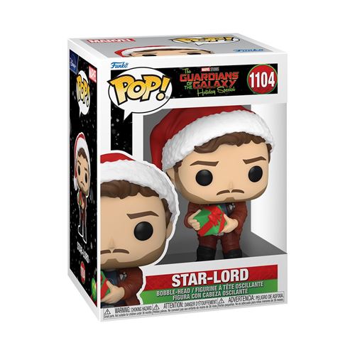 Figurine Funko Pop Marvel The Guardians of the Galaxy Holiday Star-Lord État correct Funko reconditionné disponible sur Fnac