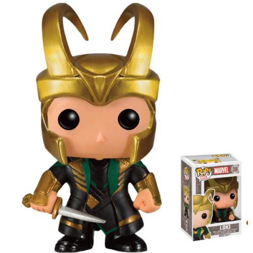 Figurine Funko Pop Marvel Thor, Loki 9 cm État correct reconditionné disponible sur Fnac