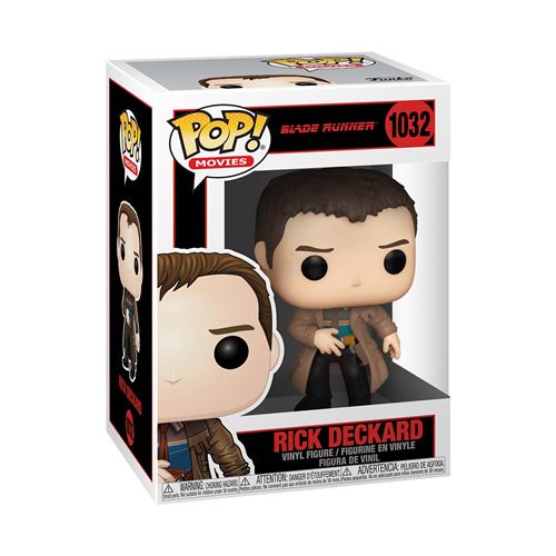 Figurine Funko Pop Movie Blade Runner Rick Deckard État correct - 29,95 € Figurine Funko Pop Movie Blade Runner Rick Deckard État correct Funko reconditionné disponible sur Fnac