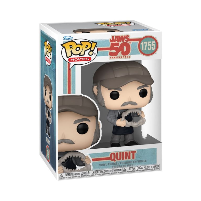 Figurine Funko Pop Movies Jaws S3 Quint - Excellent état Parfait état reconditionné disponible sur Pixmania