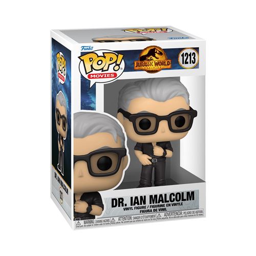 Figurine Funko Pop Movies Jurassic World Dominion Dr. Ian Malcolm État correct - 14,95 € Figurine Funko Pop Movies Jurassic World Dominion Dr. Ian Malcolm État correct Funko reconditionné disponible sur Fnac