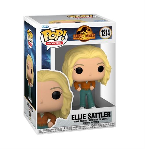 Figurine Funko Pop Movies Jurassic World Dominion Ellie Sattler État correct Funko reconditionné disponible sur Fnac