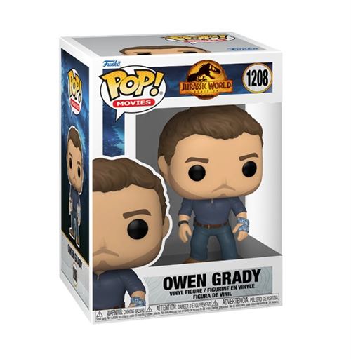 Figurine Funko Pop Movies Jurassic World Dominion Owen Grady État correct reconditionné disponible sur Fnac