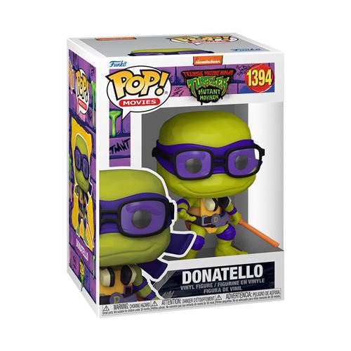 Figurine Funko Pop Movies Teenage Mutant Ninja Turtles Secret of The Ooze Donatello État correct N/A reconditionné disponible sur Fnac