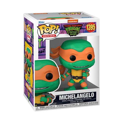 Figurine Funko Pop Movies Teenage Mutant Ninja Turtles Secret of The Ooze Michelangelo État correct reconditionné disponible sur Fnac