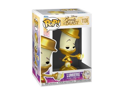 Figurine Funko Pop! - N°1136 - La Belle Et La Bete - Lumiere État correct - 15,32 € Figurine Funko Pop! - N°1136 - La Belle Et La Bete - Lumiere État correct reconditionné disponible sur Fnac