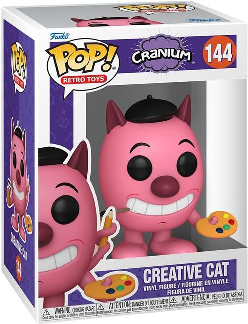 Figurine Funko Pop! N°144 - Cranium - Creative Cat État correct - 14,95 € Figurine Funko Pop! N°144 - Cranium - Creative Cat État correct reconditionné disponible sur Fnac