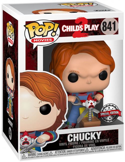 Figurine Funko Pop! N°841 - Chucky - Chucky Avec Buddy Et Ciseaux Géants État correct reconditionné disponible sur Fnac