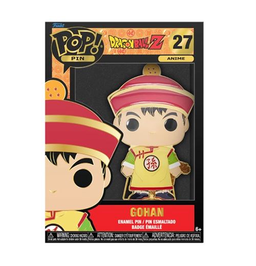 Figurine Funko Pop Pin Dragon Ball Z Gohan État correct Funko reconditionné disponible sur Fnac
