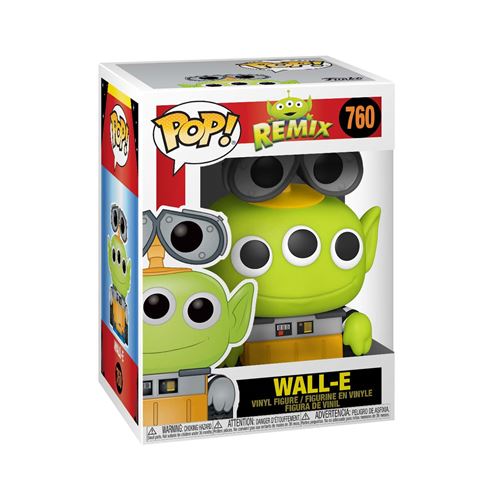 Figurine Funko Pop Pixar Alien Remix Wall-E État correct reconditionné disponible sur Fnac