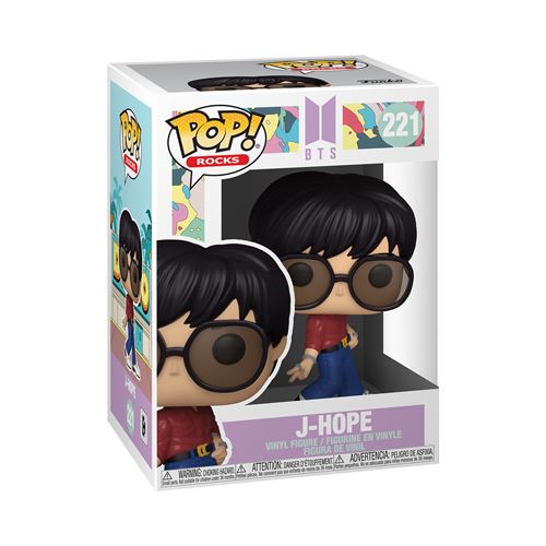 Figurine Funko Pop Rocks BTS Dynamite J-Hope État correct - 70,86 € Figurine Funko Pop Rocks BTS Dynamite J-Hope État correct Funko reconditionné disponible sur Fnac