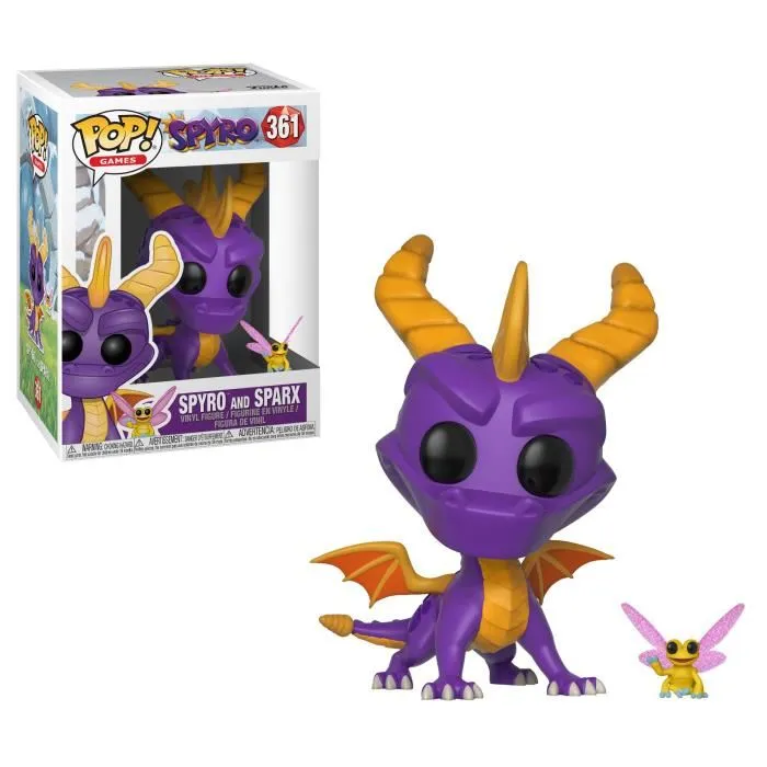 Figurine Funko Pop! Spyro le Dragon: Spyro & Sparx refurbished - 39,00 € Figurine Funko Pop! Spyro le Dragon: Spyro & Sparx refurbished reconditionné disponible sur Cdiscount Seconde Vie