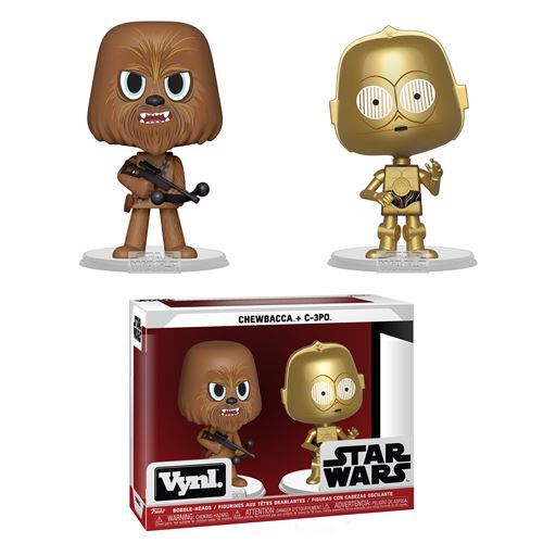 Figurine Funko Pop Star Wars Chewbacca et C3-PO ESB Vinyl État correct N/A reconditionné disponible sur Fnac