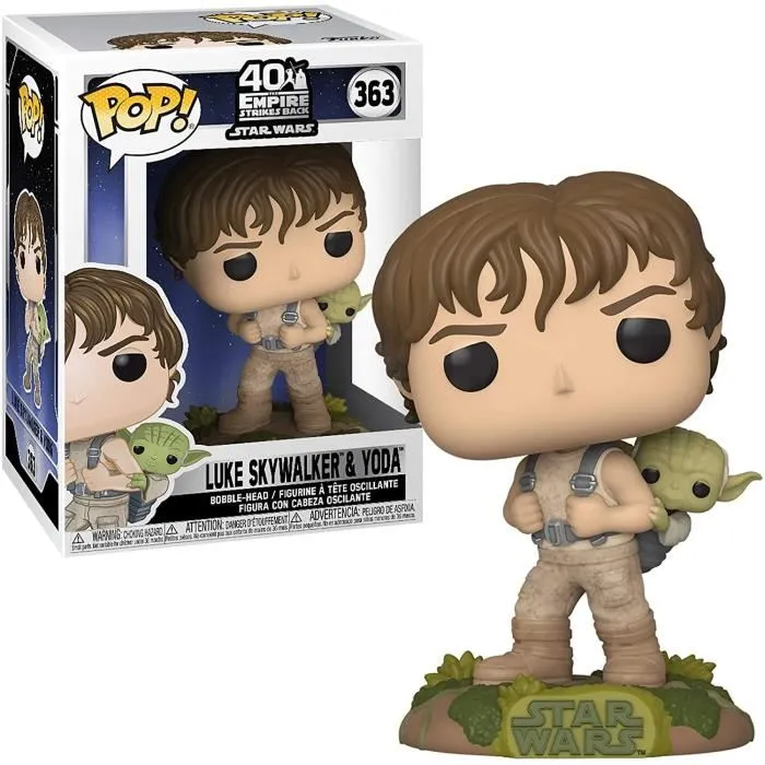 Acheter Figurine Funko Pop! Star Wars: ESB- Training Luke with Yoda Reconditionné - 16,90 € | Dero Figurine Funko Pop! Star Wars: ESB- Training Luke with Yoda Reconditionné Funko reconditionné disponible sur Cdiscount Seconde Vie | Dero
