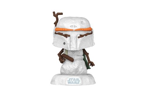 Figurine Funko Pop Star Wars Holiday Boba Fett Snowman État correct reconditionné disponible sur Fnac