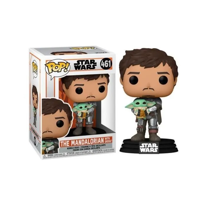 Acheter Figurine Funko Pop! Star Wars: Mandalorian - Mando Holding Child refurbished - 15,00 € Figurine Funko Pop! Star Wars: Mandalorian - Mando Holding Child refurbished reconditionné disponible sur Cdiscount Seconde Vie