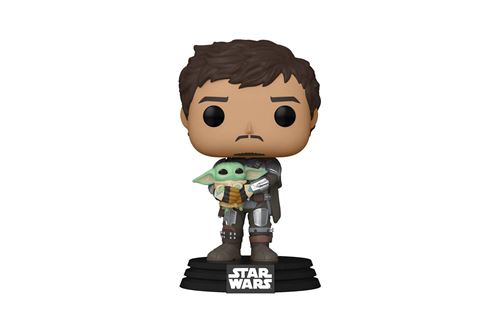 Figurine Funko Pop Star Wars Mandalorian Mando Holding Child État correct Funko reconditionné disponible sur Fnac