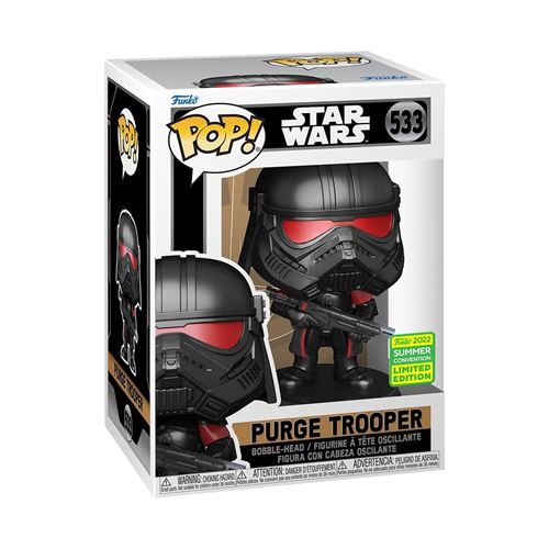Figurine Funko Pop Star Wars Purge Trooper Exclusivité État correct - 24,24 € Figurine Funko Pop Star Wars Purge Trooper Exclusivité État correct Funko reconditionné disponible sur Fnac