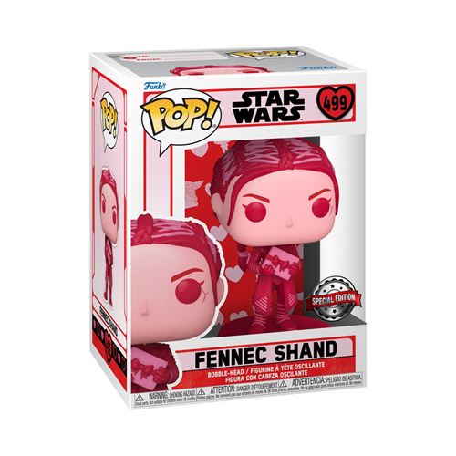 Figurine Funko Pop Star Wars Valentines S2 Fennec Exclusivité État correct Funko reconditionné disponible sur Fnac
