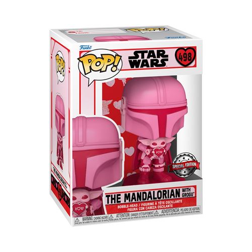 Figurine Funko Pop Star Wars Valentines The Mandalorian with Grogu Exclusivité État correct - 17,43 € Figurine Funko Pop Star Wars Valentines The Mandalorian with Grogu Exclusivité État correct reconditionné disponible sur Fnac