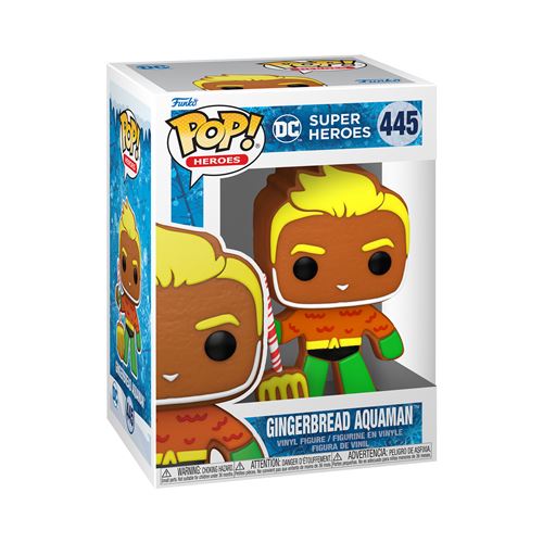 Figurine Funko Pop Super Heroes DC Gingerbread Aquaman État correct Funko reconditionné disponible sur Fnac