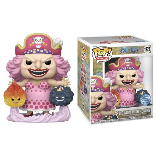 Figurine Funko Pop Super! N°1272 - One Piece - Big Mom + Homies État correct N/A reconditionné disponible sur Fnac