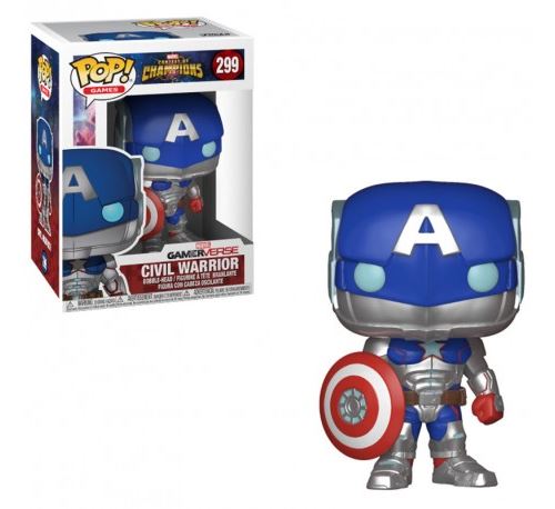 Figurine Funko Pop Vinyl Marvel Contest Of Champions Civil Warrior 9 cm État correct reconditionné disponible sur Fnac