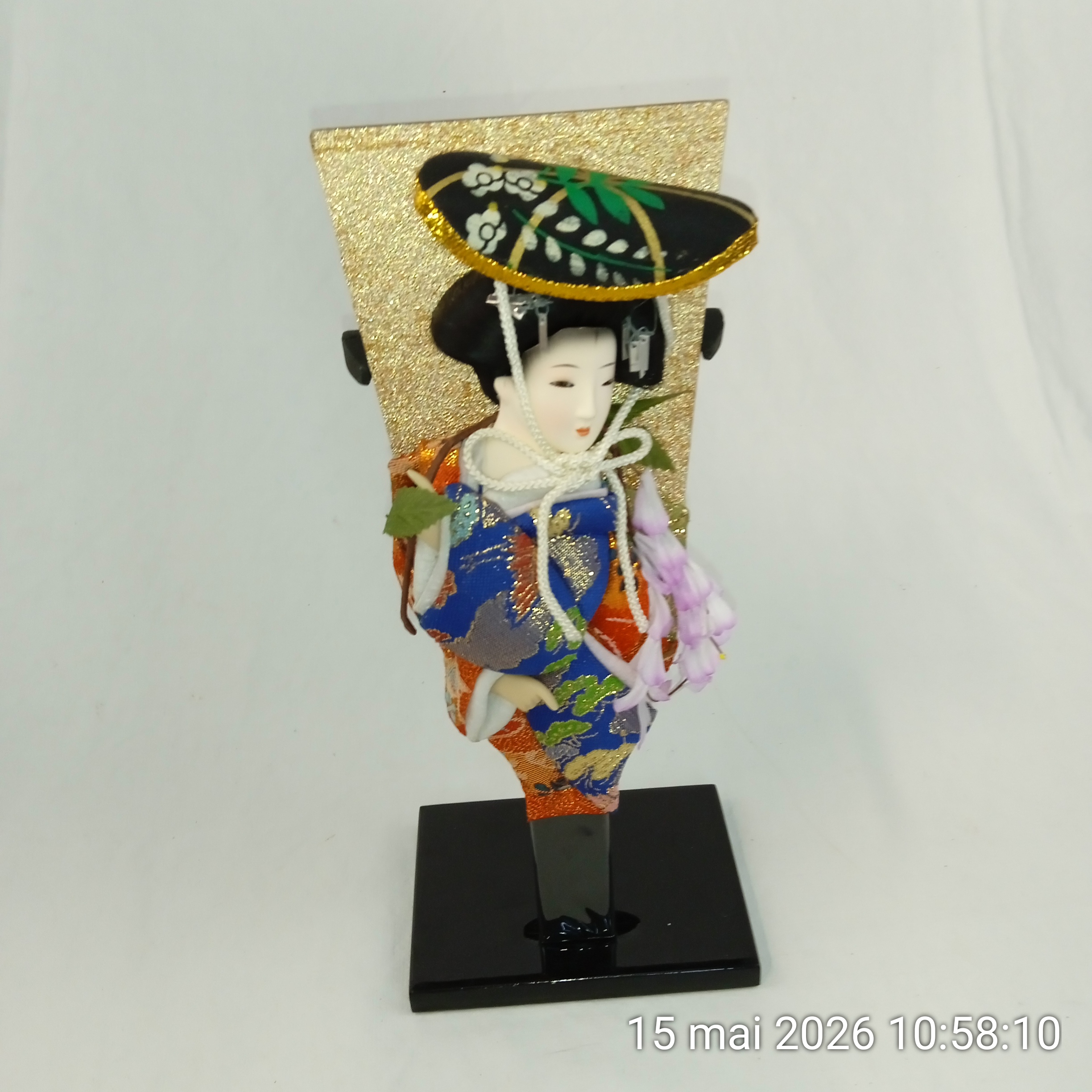 Voir photo 6 de Figurine Japonaise Traditionnelle Geisha Figurine Japonaise Traditionnelle Geisha Parfait état reconditionné photo 6