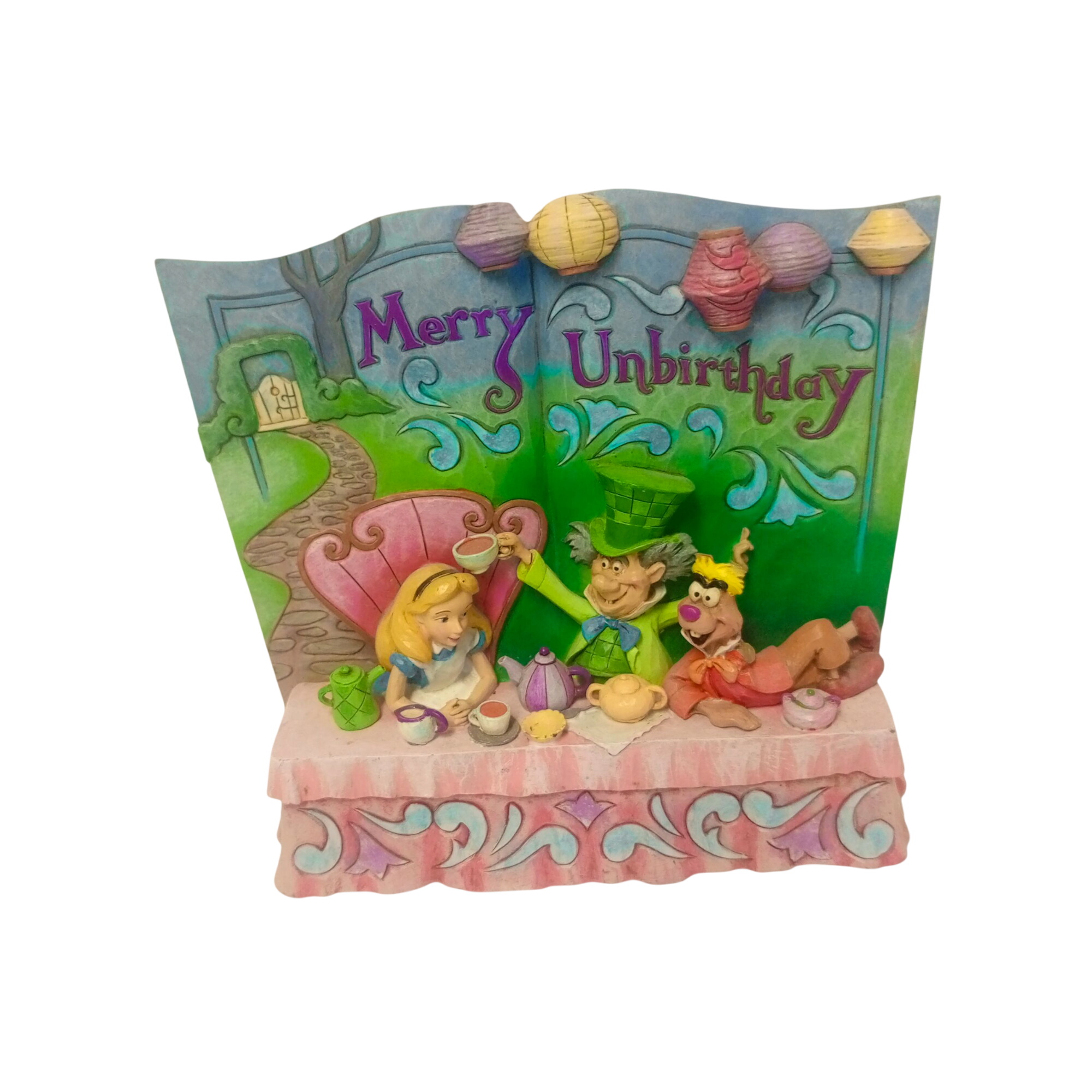 Figurine Jim Shore Disney Traditions : Alice au pays des merveilles État correct - 42,00 € Figurine Jim Shore Disney Traditions : Alice au pays des merveilles État correct reconditionné disponible sur Label Emmaüs