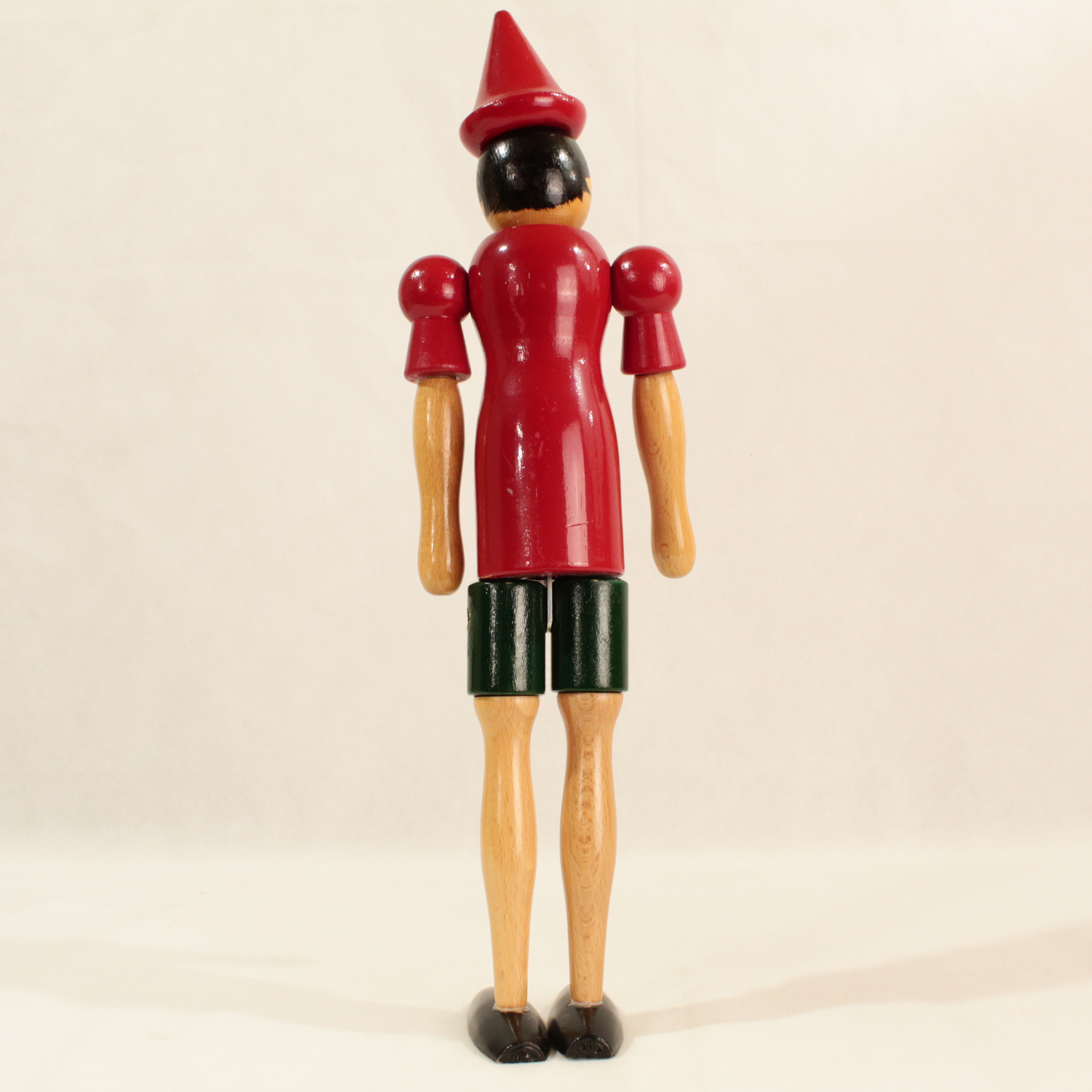 Voir photo 2 de Figurine Pinocchio Articulé en bois Figurine Pinocchio Articulé en bois État correct reconditionné photo 2
