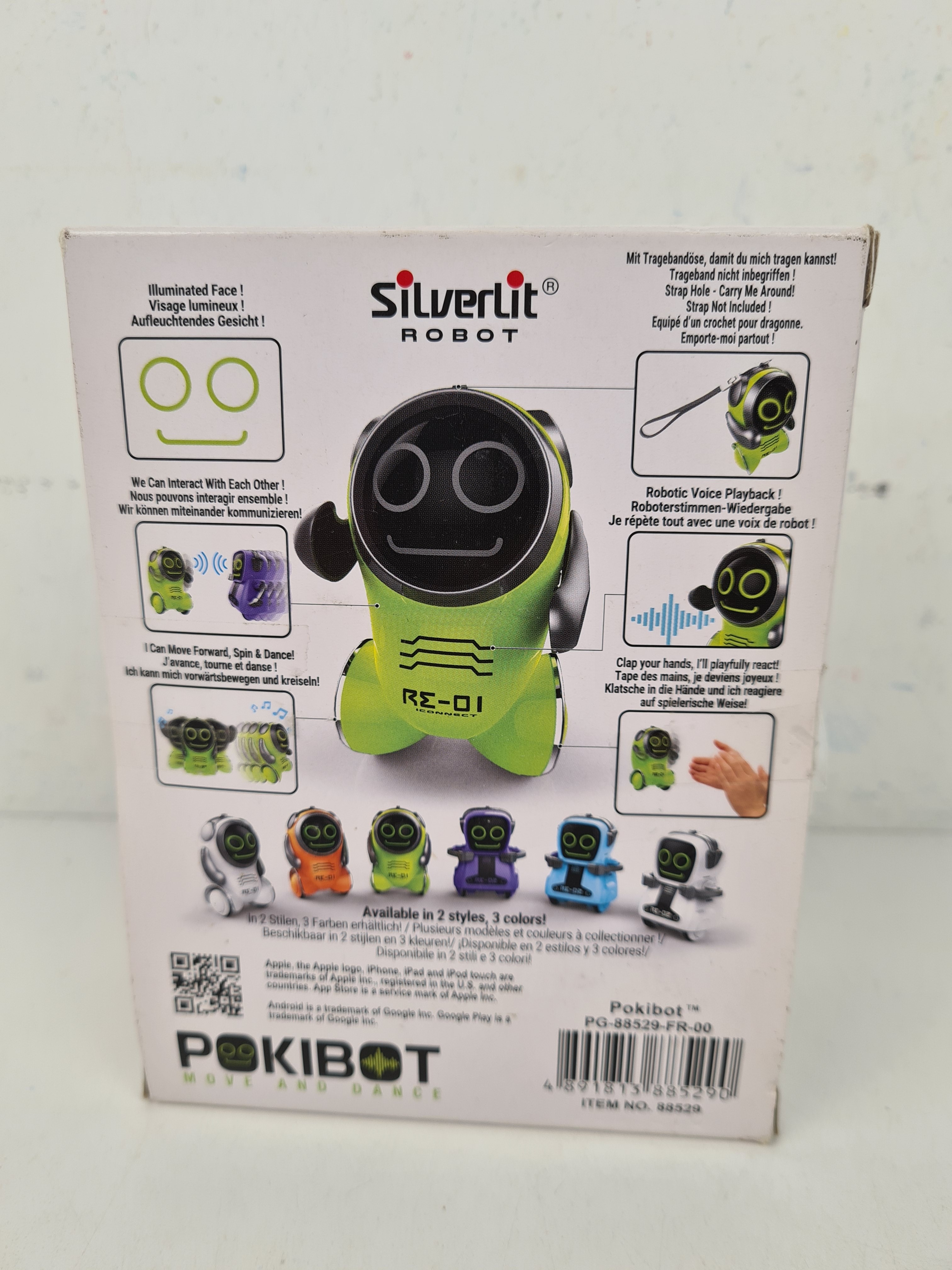 Voir photo 4 de Figurine - Pokibot move and dance - Silverlit Robot - 5 ans+ Figurine - Pokibot move and dance - Silverlit Robot - 5 ans+ Parfait état reconditionné photo 4