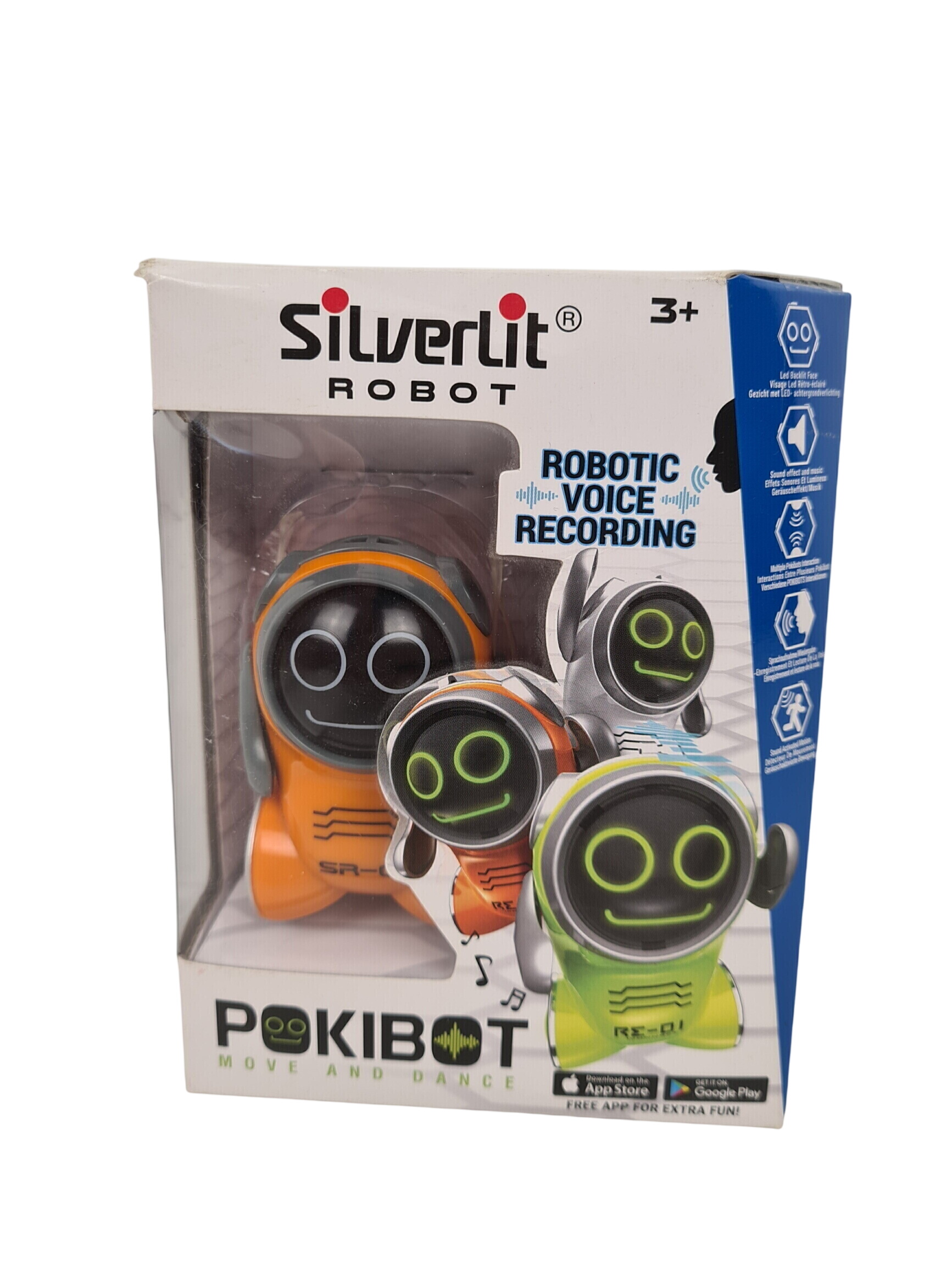 Acheter Figurine - Pokibot move and dance - Silverlit Robot - 5 ans+ Parfait état - 10,00 € Figurine - Pokibot move and dance - Silverlit Robot - 5 ans+ Parfait état reconditionné disponible sur Label Emmaüs