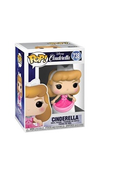 Figurine Pop Disney Cendrillon en robe rose Très bon état Funko reconditionné disponible sur Darty