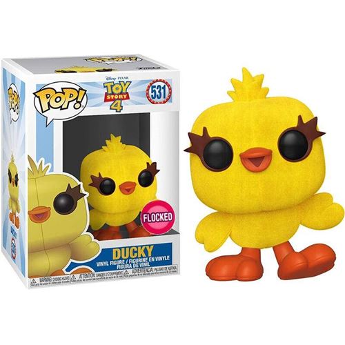 Figurine POP Disney Toy Story 4 Ducky Flocked Exclusive État correct N/A reconditionné disponible sur Fnac