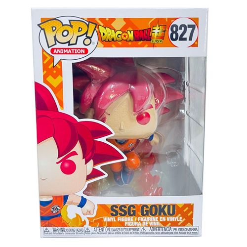 Figurine POP Dragon Ball Super - Super Saiyan God Goku Exclusive État correct N/A reconditionné (offre indisponible)