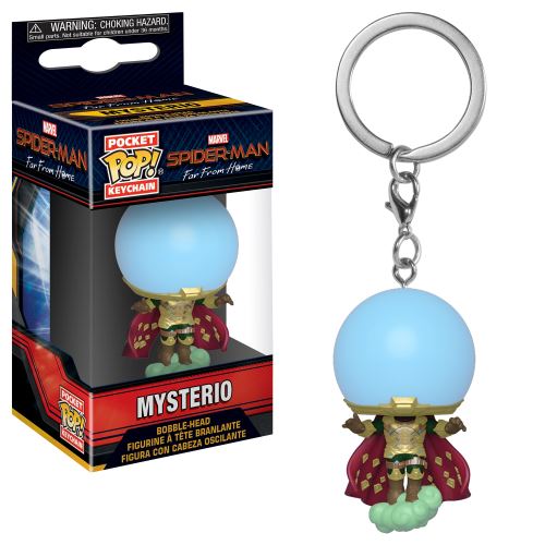 Figurine porte clés Funko Pop Spider-Man Far From Home Mysterio État correct reconditionné disponible sur Fnac