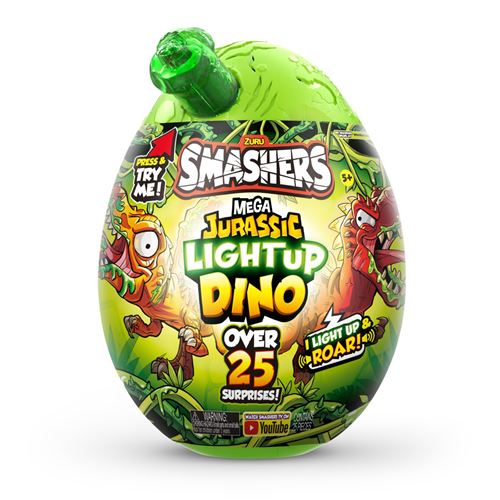 Figurine Smashers Jurassic Series 1 Mega Light-Up Dino État correct - 22,99 € Figurine Smashers Jurassic Series 1 Mega Light-Up Dino État correct reconditionné disponible sur Fnac | Dero