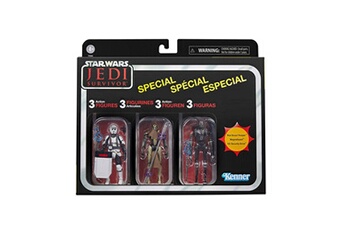 Figurine - Star Wars Vintage - Gaming Greats Jedi Survivor 3 Pk Bon état - 20,09 € Figurine - Star Wars Vintage - Gaming Greats Jedi Survivor 3 Pk Bon état Hasbro reconditionné disponible sur Darty