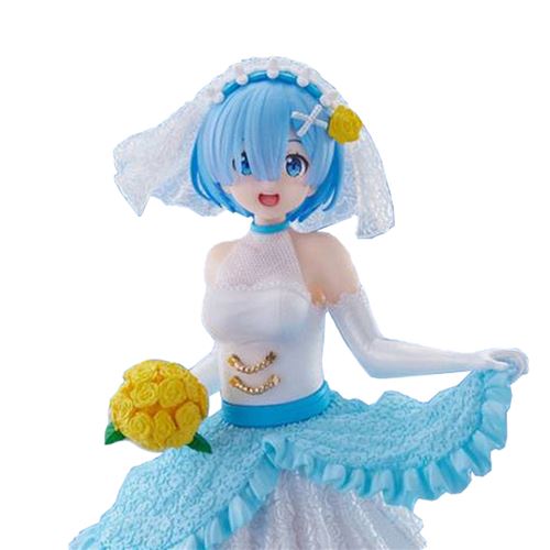 Acheter Figurine Taito Re:ZERO Rem Ver. Wedding Flower 21 cm État correct - 24,95 € | Dero Figurine Taito Re:ZERO Rem Ver. Wedding Flower 21 cm État correct N/A reconditionné disponible sur Fnac | Dero
