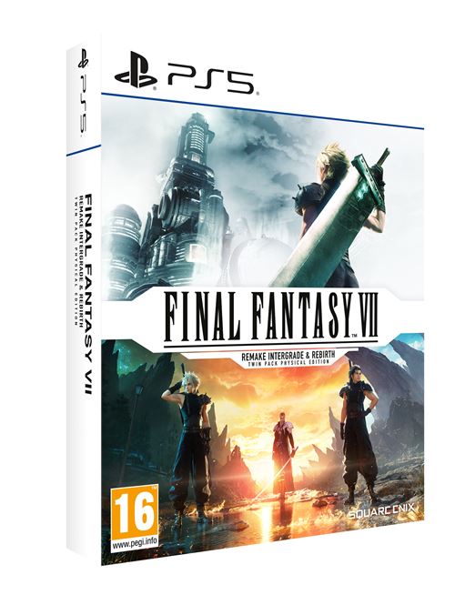 Final Fantasy VII Remake Intergrade & Rebirth Twin Pack Physical Edition PS5 État correct - 109,16 € Final Fantasy VII Remake Intergrade & Rebirth Twin Pack Physical Edition PS5 État correct Bandai Namco reconditionné disponible sur Fnac