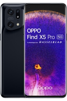 FIND X5 PRO 256 NOIR 5G État correct Oppo reconditionné disponible sur Darty