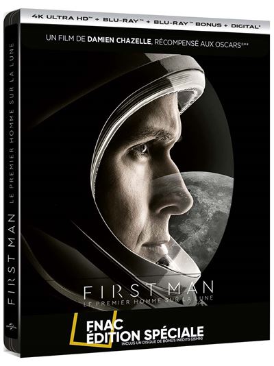 First Man Le premier homme sur la Lune SteelBook® Edition Fnac Blu-ray 4K Ultra HD État correct reconditionné disponible sur Fnac