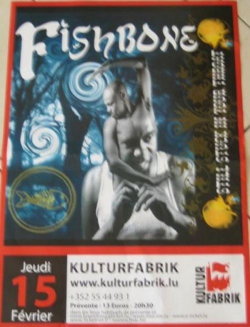 FISHBONE - 50x70 cm - AFFICHE / POSTER État correct N/A reconditionné disponible sur Fnac