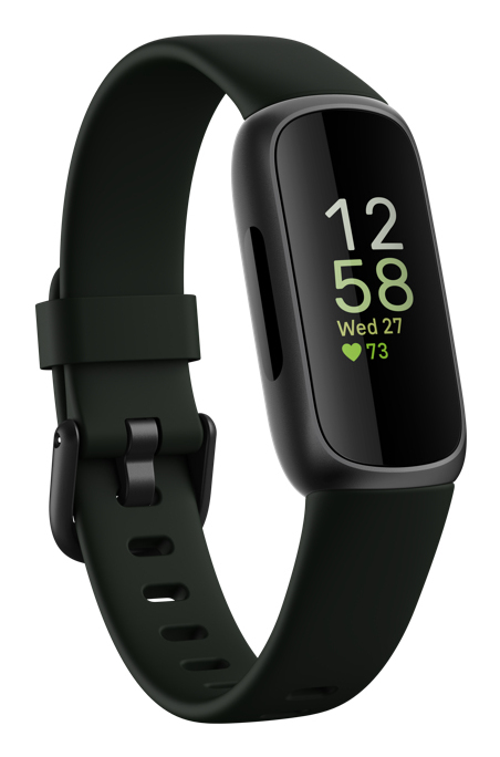 Fitbit Inspire 3 Brassard tracker d'activité Noir - Excellent état Parfait état Fitbit reconditionné disponible sur Pixmania