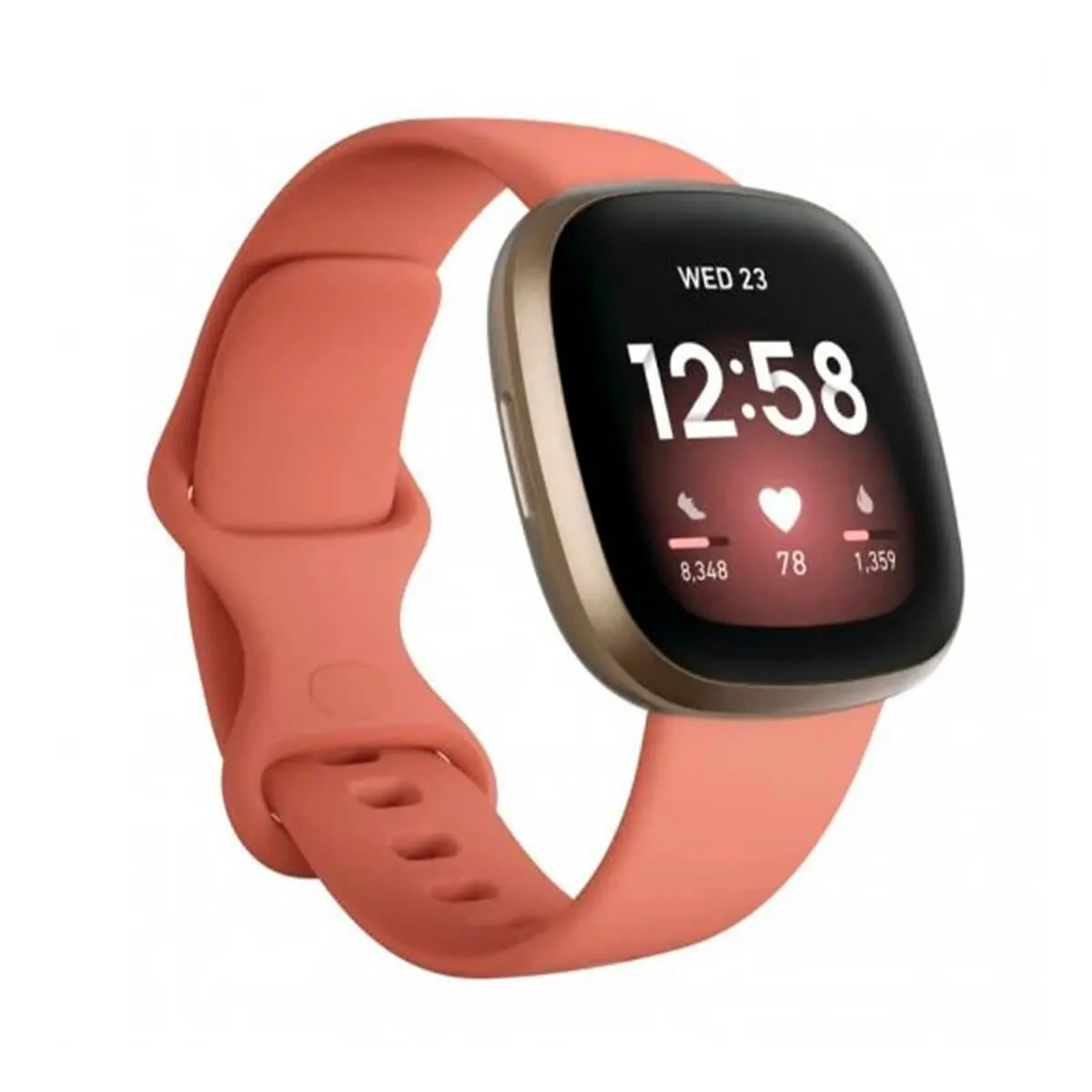 Fitbit Versa 3 Aluminium - Doré/Rose Reconditionné - 99,99 € Fitbit Versa 3 Aluminium - Doré/Rose Reconditionné Fitbit reconditionné disponible sur Rue du Commerce Seconde Vie
