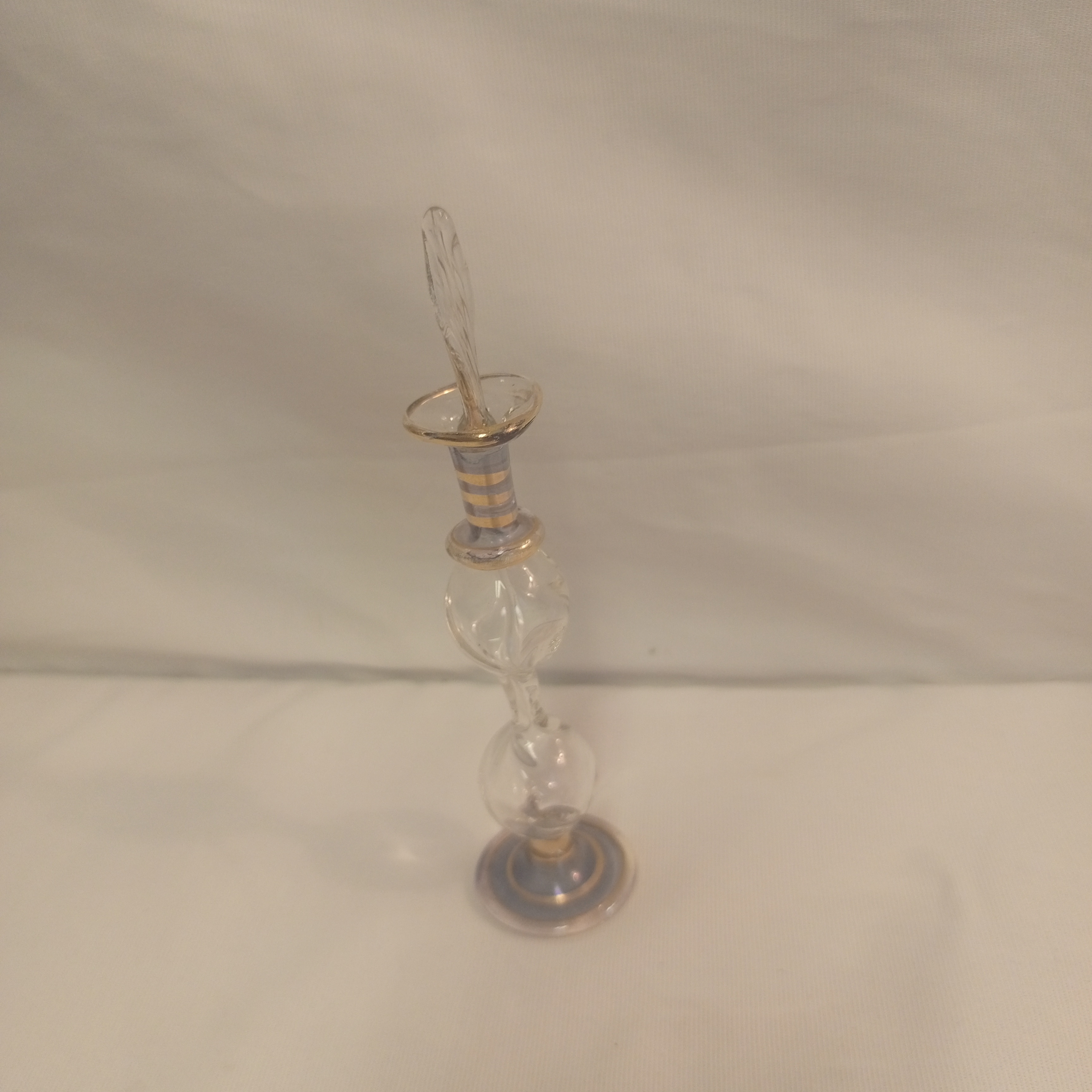 Voir photo 4 de Flacon parfum Égyptien ancien en verre Flacon parfum Égyptien ancien en verre État correct reconditionné photo 4
